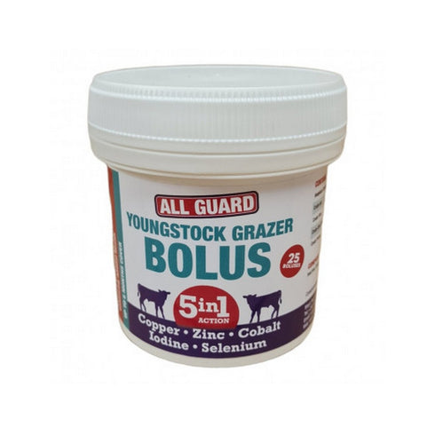 All Guard Youngstock Grazer Calf Bolus  (25=Box)